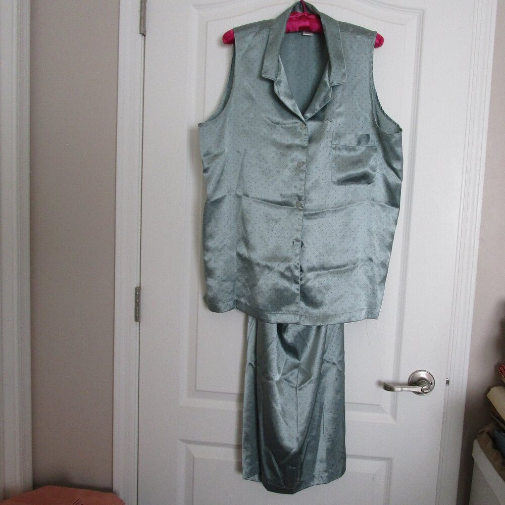 satin summer pajamas
